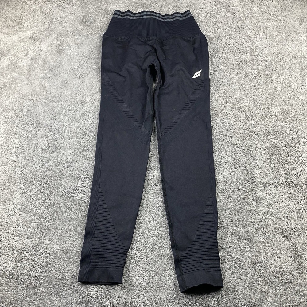 DoYouEven High Waist Activewear Leggings Womens Small Black‎